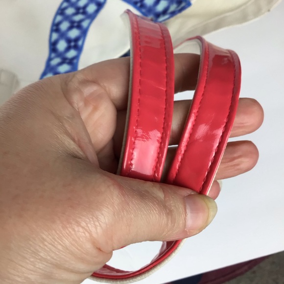 Braciano starfish canvas tote in red, white & blue - Picture 11 of 15